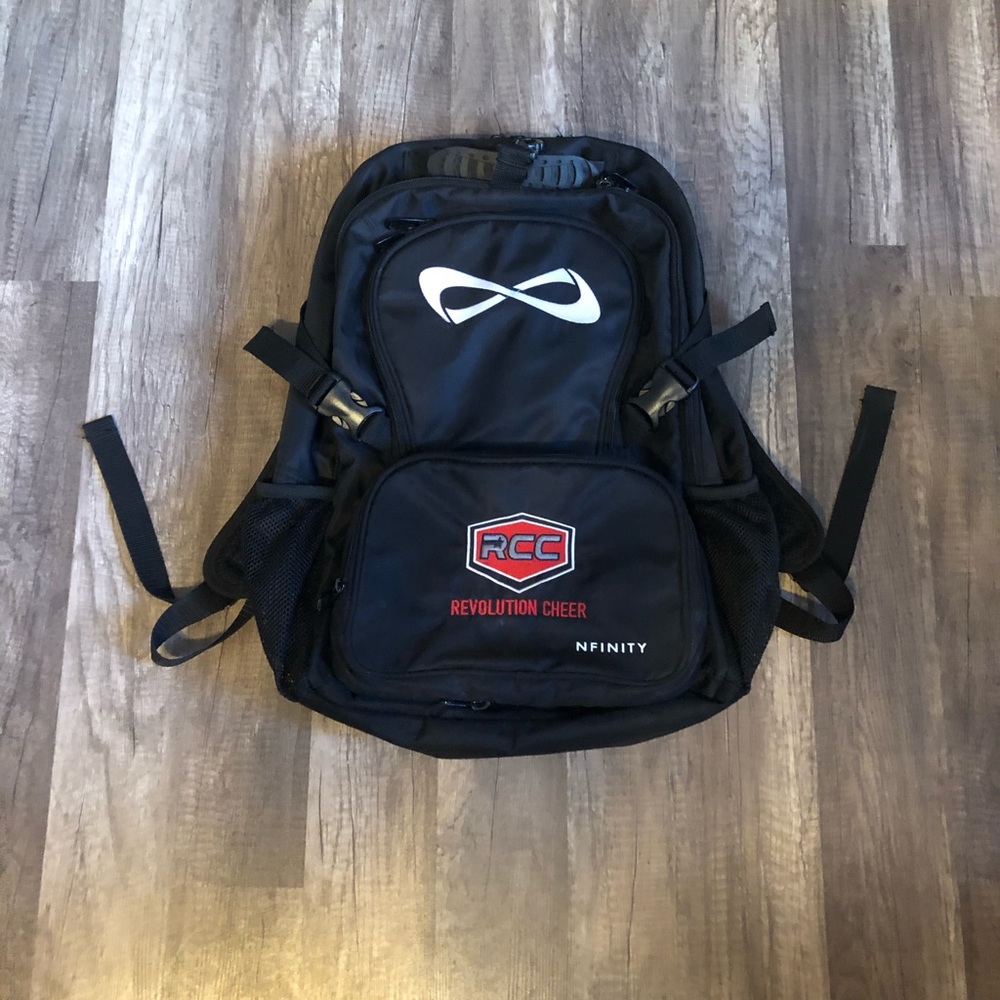 BLACK INFINITY CHEER BACK